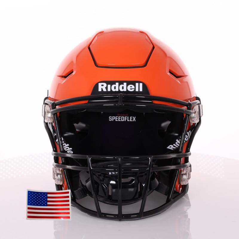 Green Gridiron - Riddell SpeedFlex Adult w/Black SF-2BD Facemask +
