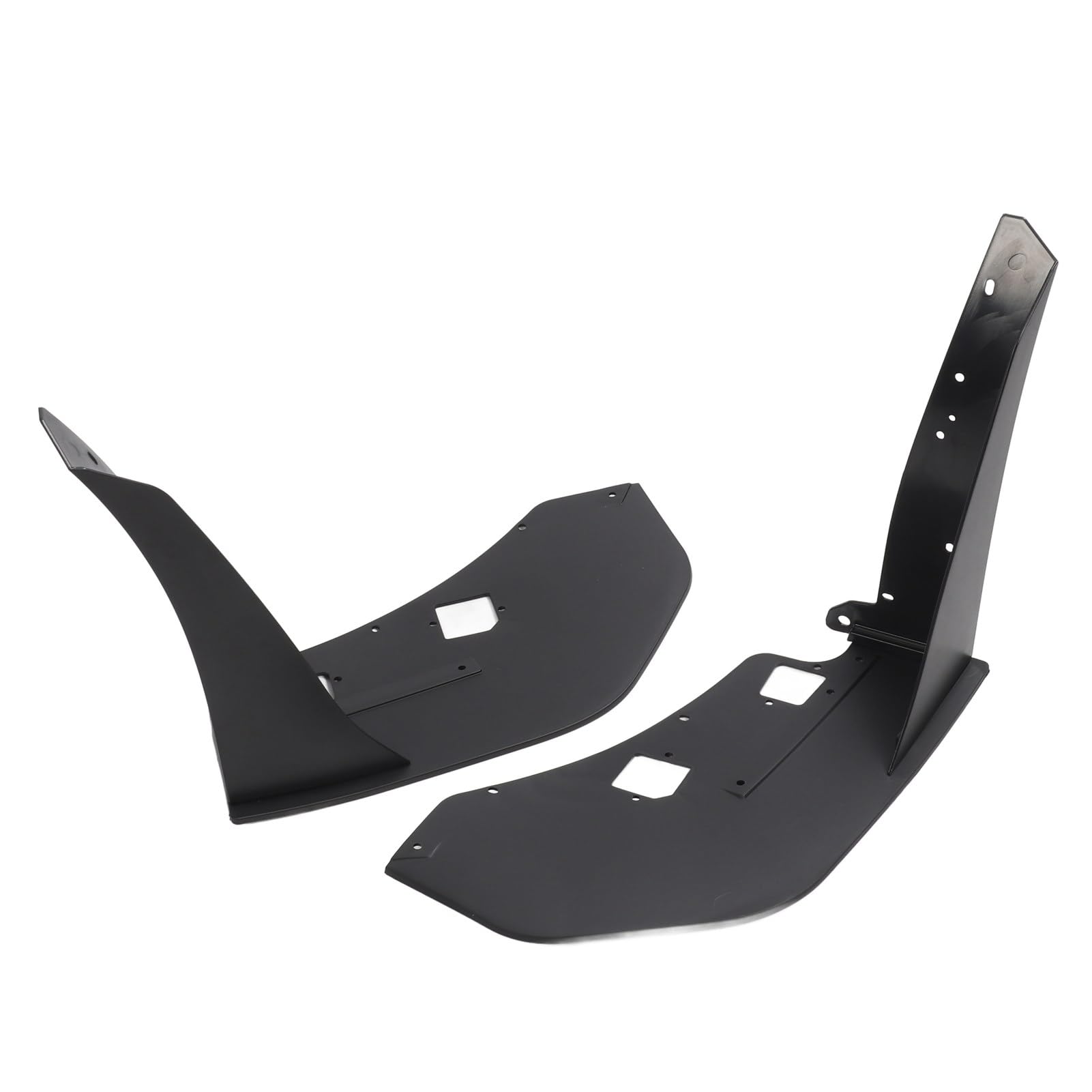 Front-Eck-Winglet-Splitter, Paar Vordere Eckspoiler, Schwarzer Kollisionswinkel, Seitliche Eckflügel für GT500 2014 Bis 2021