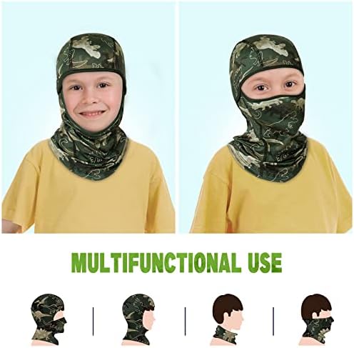 Dinosaurs Kids Balaclava Windproof Ski Face Warmer Neck Warmer for Boys Girls 5 51rZqUpPVaL. AC