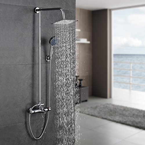 Auralum® Colonna doccia Miscelatore Doccia con