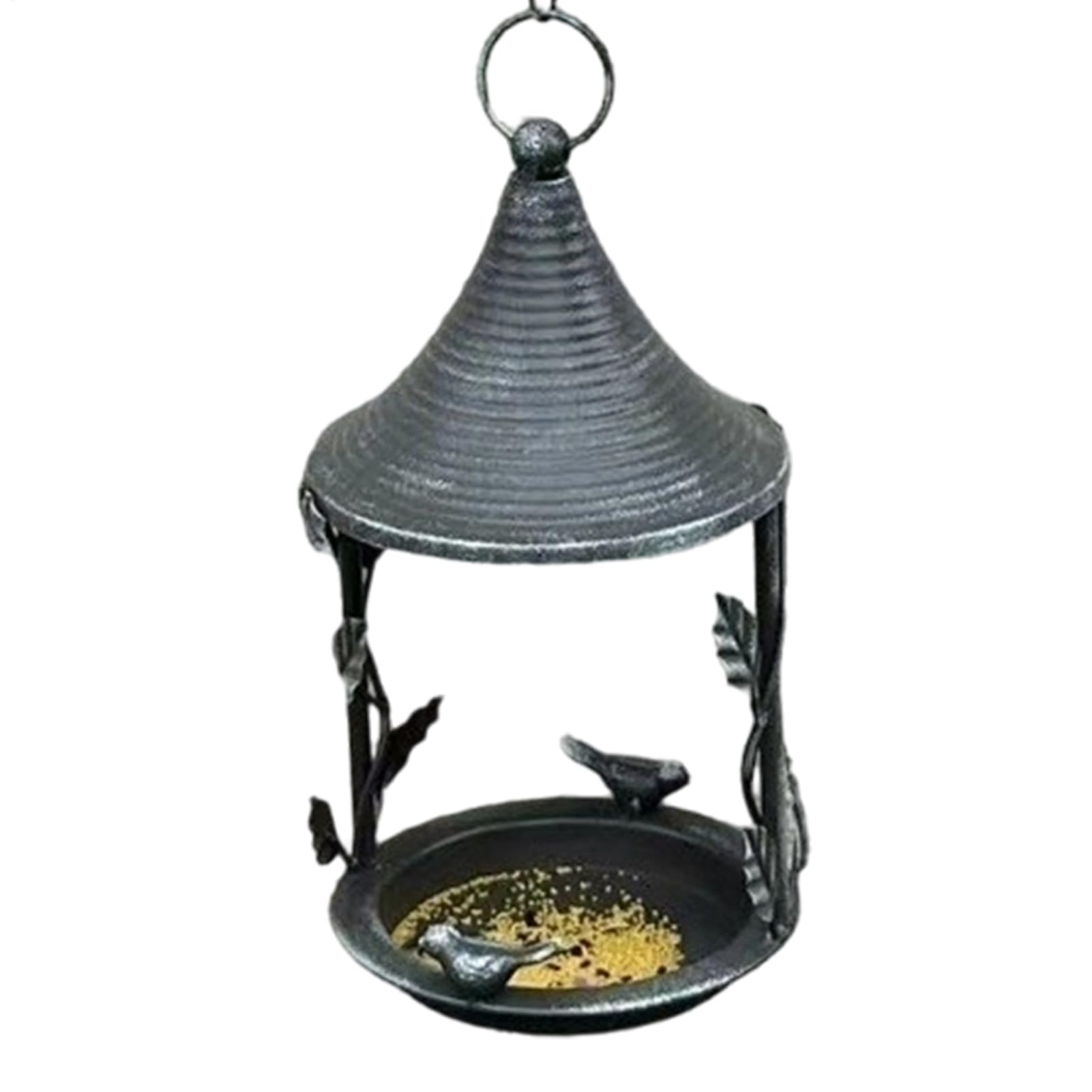 Nichoir à oiseaux en fer pour balcon et cour au style jardin authentique