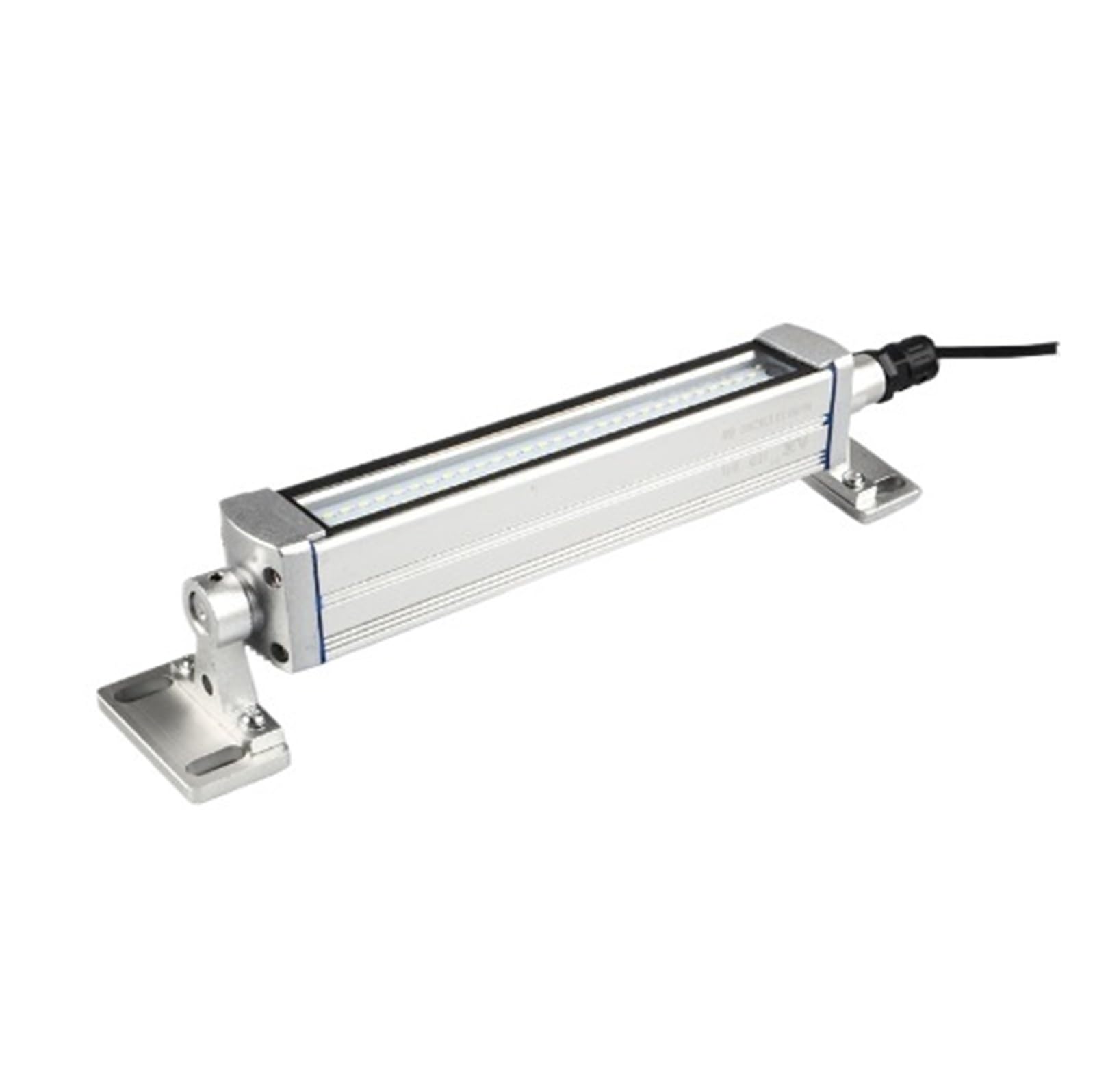 Lampa robocza do obrabiarek CNC 6W-40W, wodoodporna, pyłoszczelna, IP68, lampa warsztatowa LED tokarki do maszyny do szycia(12W,110-230V)