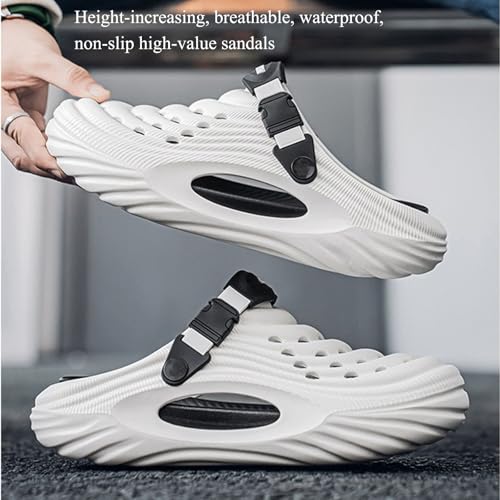 Breathable Slip-On Sandals for Men, Comfortable Non-Slip Waterproof Beach Shoes, Outdoor Sports Slide Sandals for Walking, Travel & Casual Wear3