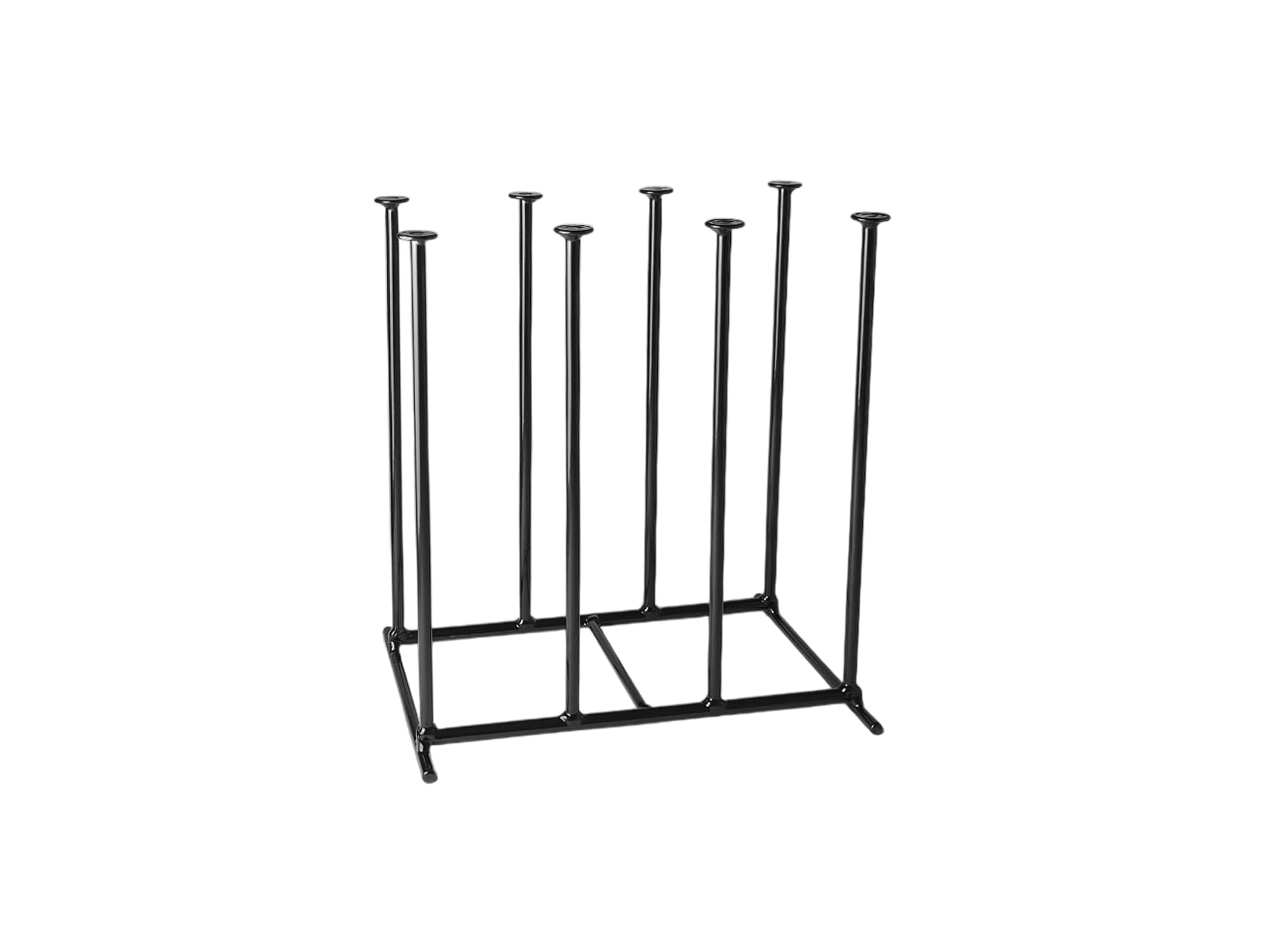 Garden Pride Black Wellington Boot Stand For 4 Pairs – Uk Made, Solid Steel, Weatherproof Welly Rack, Indoor & Outdoor Boot Holder, Utility Room & Garden Storage Organizer