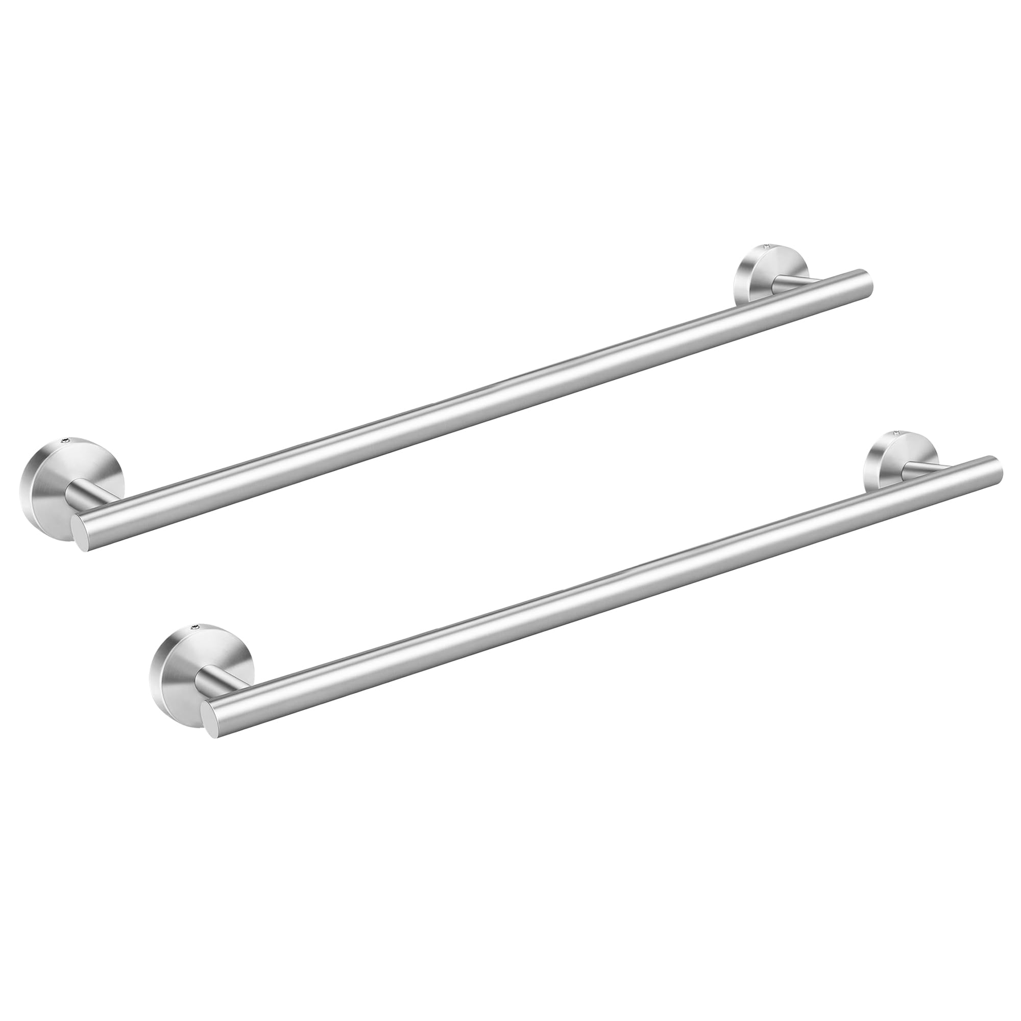 GlazieVault Towel Rail Wall Mounted 60CM – SS304 Stainless Steel Bathroom Towel Holder & Hand Towel Holder for Bathrooms & Kitchens