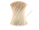 Holz-Spieße, 20 cm, 1000 Stück, Naturfarben