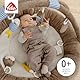 Fehn 3-D-Activity-Nest Otter – Besonders weicher Spielbogen mit 7 abnehmbaren Spielzeugen für optimalen Komfort bei Babys Spiel & Spaß, für Babys und Kleinkinder ab 0+ Monaten