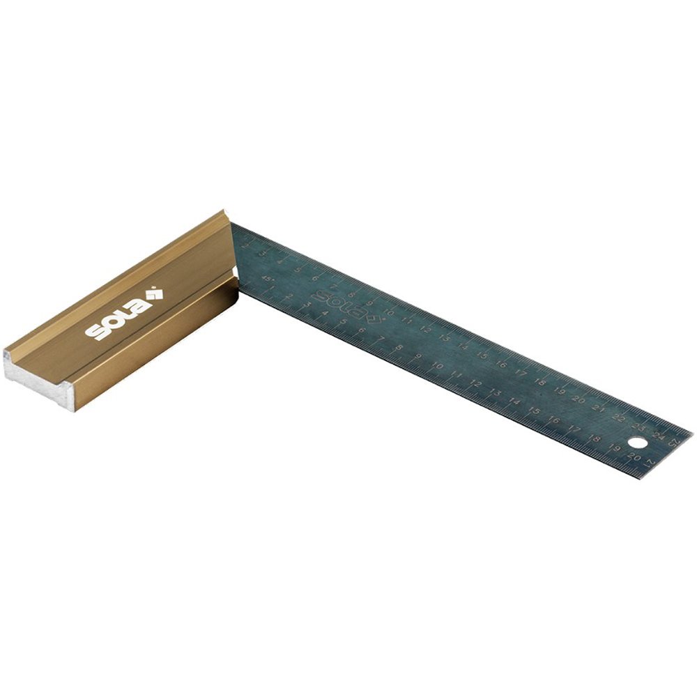 Sola 56013301 Équerre de Menuisier SRG 350, Bleu/bran