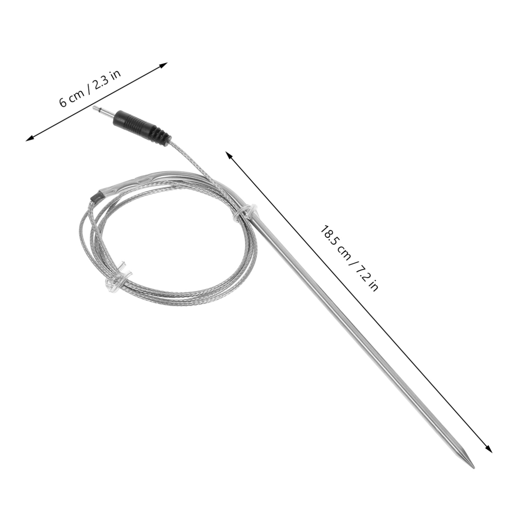 BCOATH Grill Thermometer Probe Meat Probe Thermometer for Grilling Versatile Design for Accurate Cooking