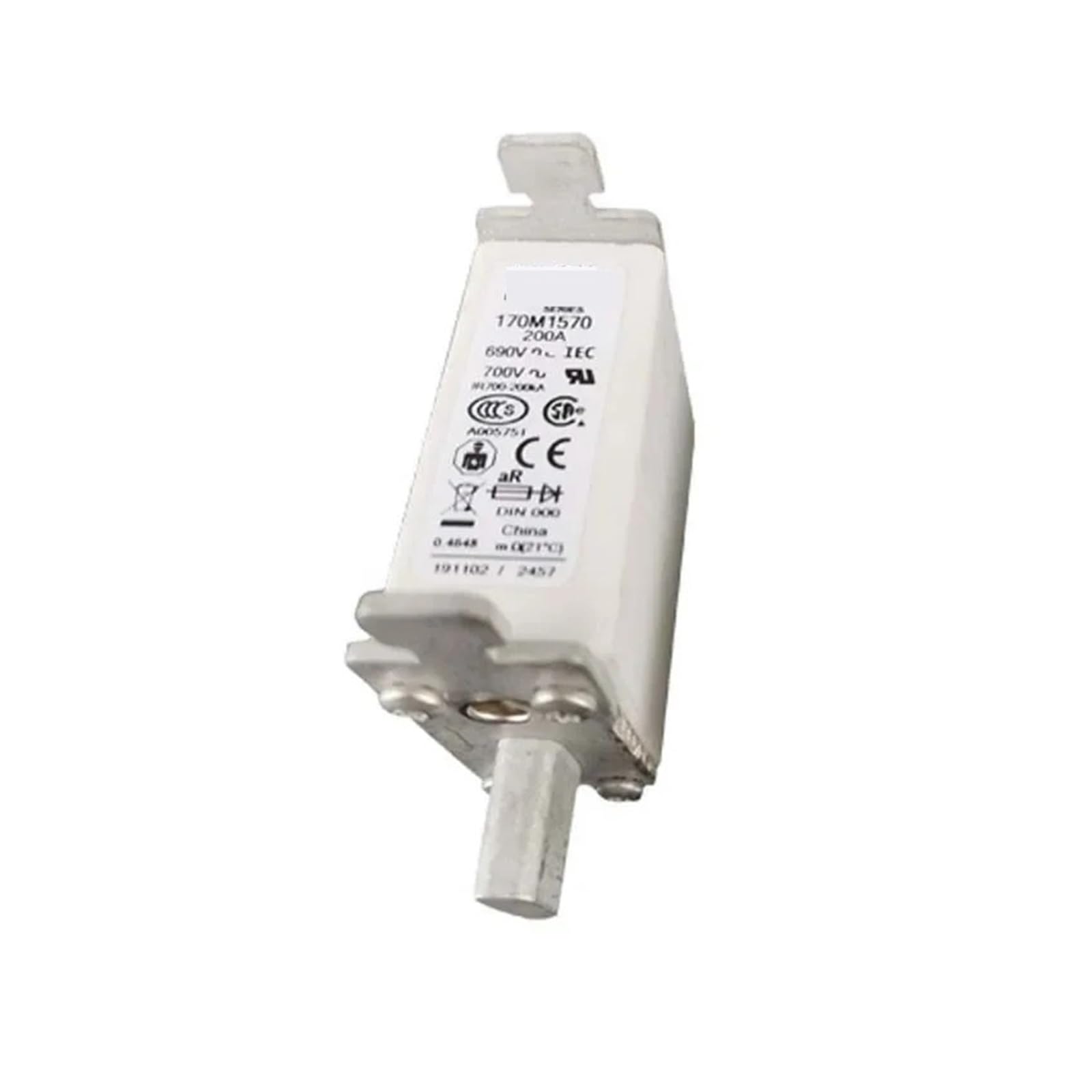CLBSWYEJK 170M1570 and 170M1571 Low-voltage Fast Fuse(170M1571)