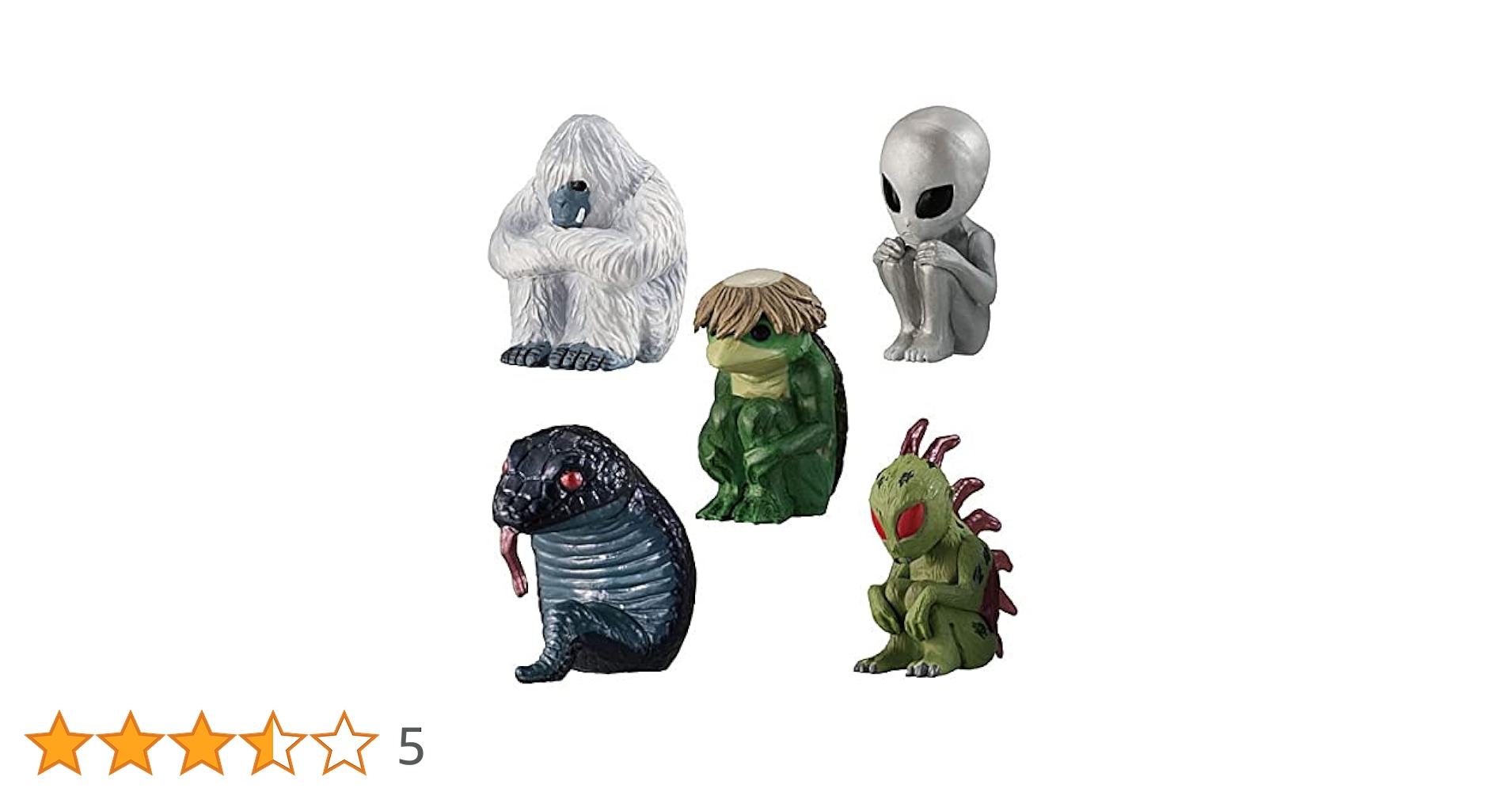 Amazon | まちぼうけ UMA 未確認生物 [アソート5種セット(1