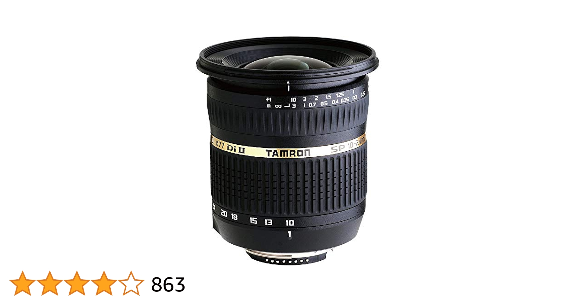 タムロンSP AF10-24mm F/3.5-4.5 ペンタックス用 Tamron SP AF 10-24mm F/3.5-4.5 Di II LD Aspherical Lens for
