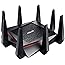 ASUS RT-AC5300 AiMesh Tri-band 4 x 4 Gigabit Wireless Gaming Router with AiProtection Powered by Trend Micro (WTFast game acc