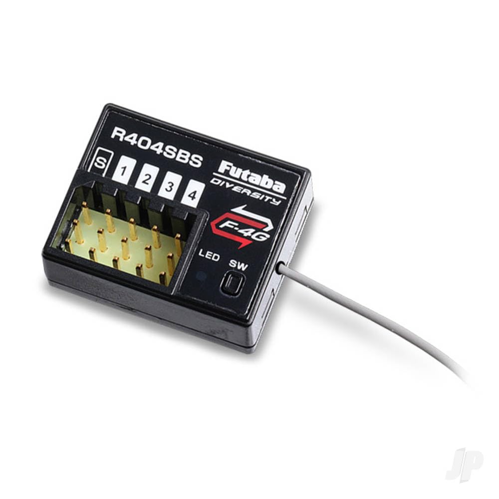 Futaba R404SBS 4-​channel Surface Receiver with S.​Bus for Telemetry F-​4G