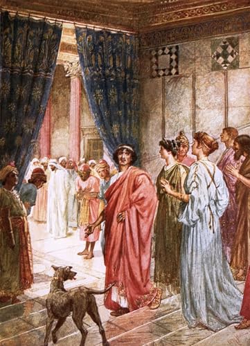 Affiche d'art Pilate envoie Jésus à Hérode en impression haute définition sur toile 60x90
