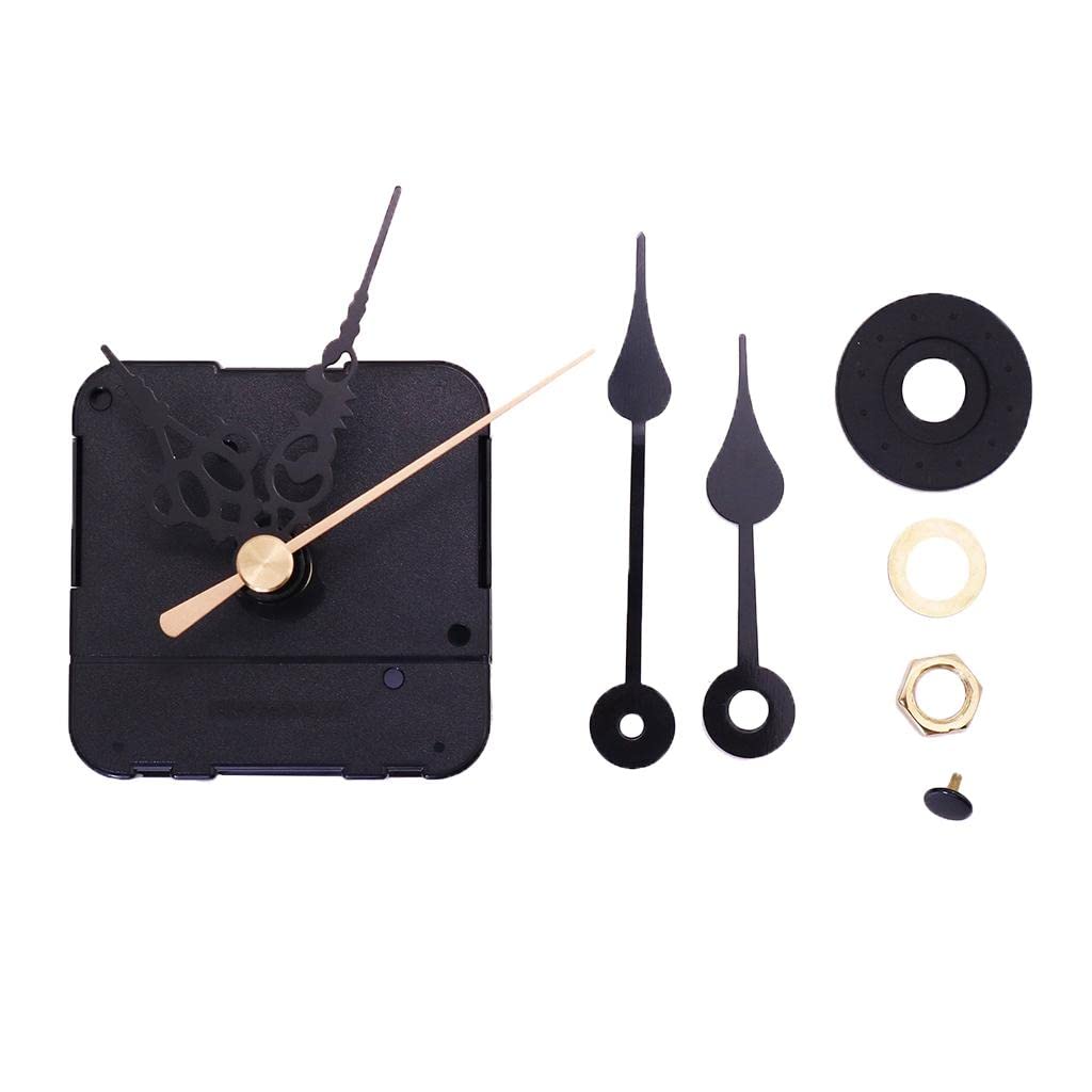 LOOM TREE® 2x1 Set Silent Wall Clock Movement with Pointer for DIY Repair Parts | Home D?©cor | Clocks | Replacement Parts & Tools-image-20