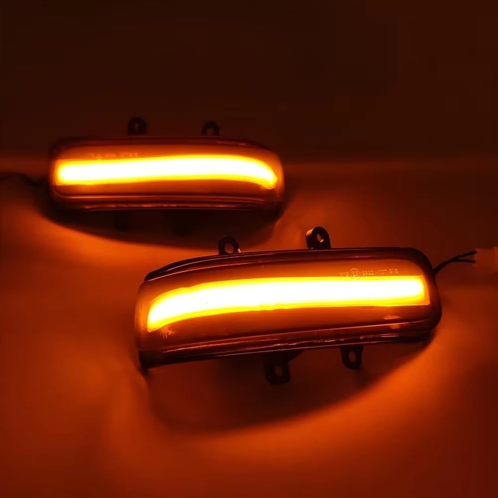 intermitentes laterales LED dinámicos Para Toyota Para RAV4 Para Alphard Para Vellfire Para Senna Para 4Runner Espejo Retrovisor De Señal Giro Flujo