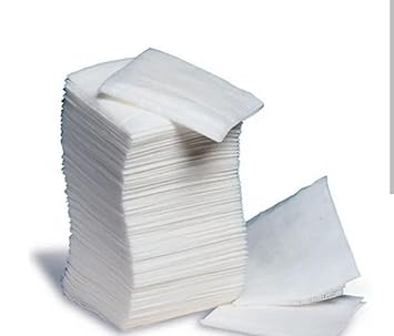 LIFECARE Non-Sterile Gauze Swab 10cm x 10cm X 8 Ply | Medical Cotton Dressing Pads | Absorbent Wound Care Gauze (100 Pieces Pack)