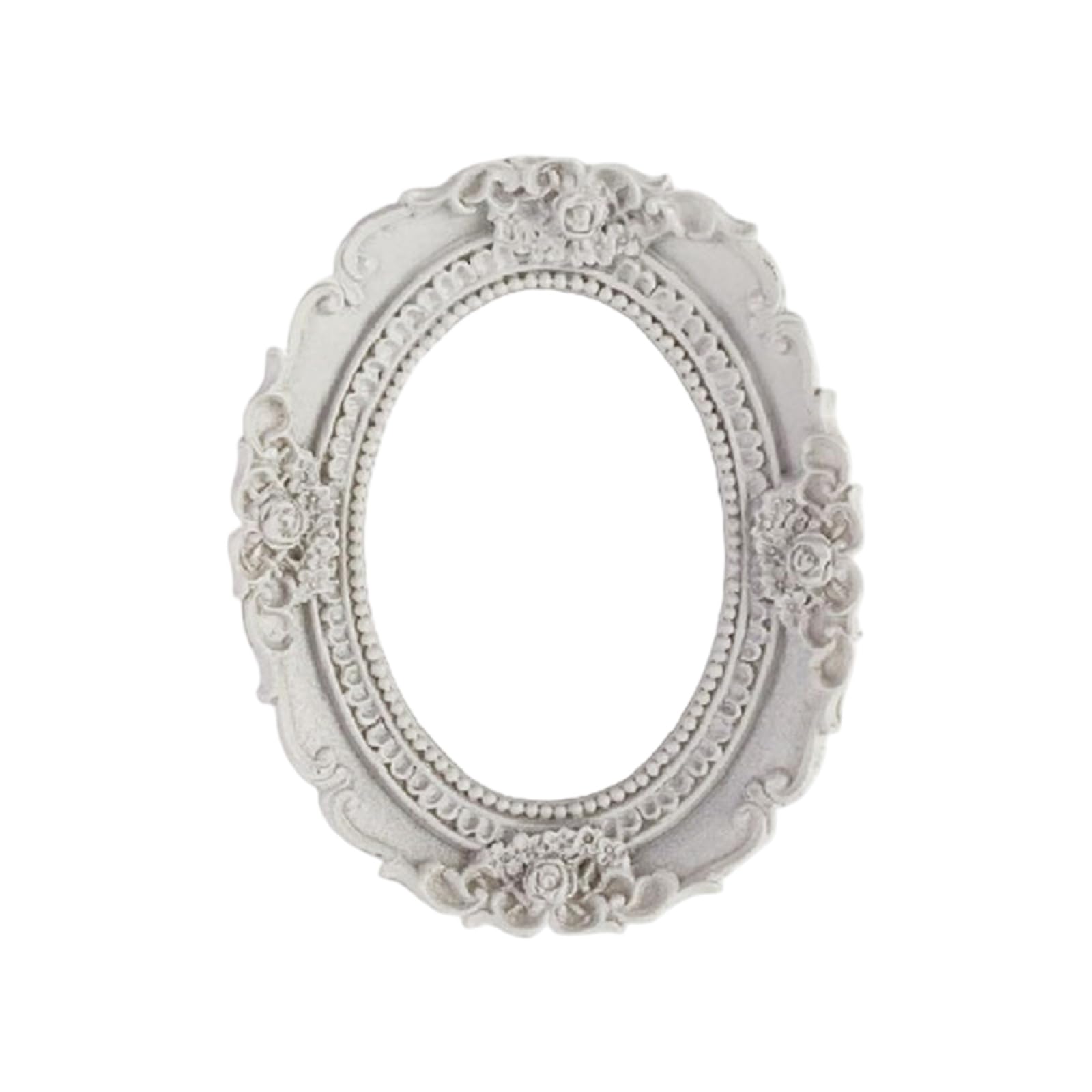 Xjdzineq Stylish Irregular Resin Wall Photo Frame Round Pictures Frame for Displaying Memory in Contemporary Homes Thin Wall Display