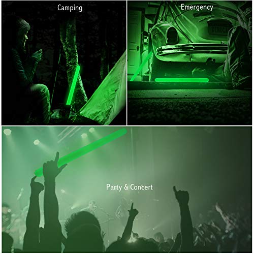 Multi-Purpose-Ultra-Bright-Industrial-Grade-Glow-Stick-14inch-1pk-10inch-and-Glow-Whistles-Value-Pack