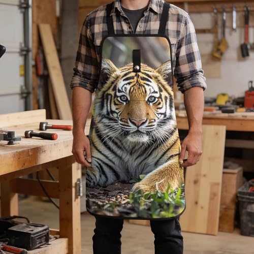Delantal Big Tiger con ajuste rápido y bolsillos miniatura 5