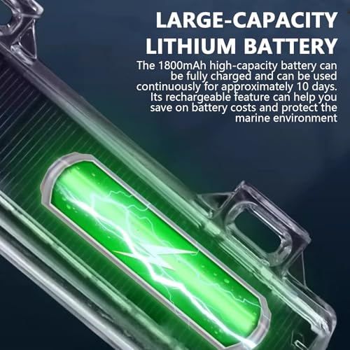Luz estroboscópica solar para barcos impermeable con baliza multicolor de muelle 5