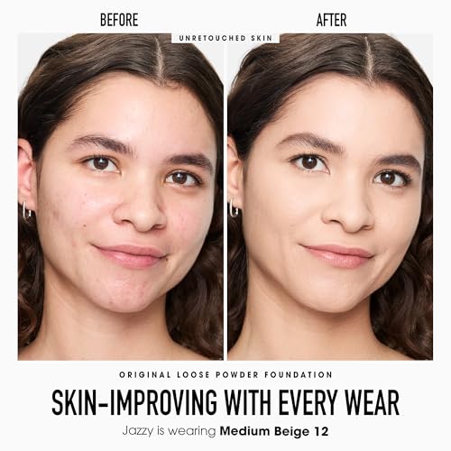 bareminerals original get started kit 3-piece makeup set includes full-sized original loose mineral foundation spf 15 travel-sized beautiful finish brush amp original mineral veil setting powder