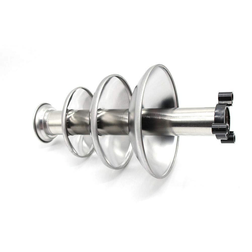 Fuente de chocolate (170 W, 4 niveles, acero inoxidable, capacidad máxima: 1 kg)