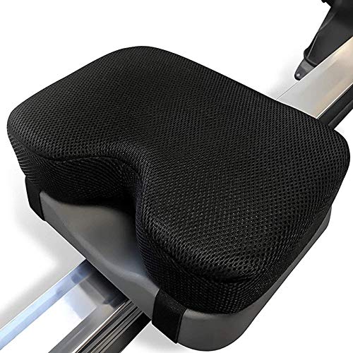 image for wivarra Resistance Rowing Machine Seat Cushion Memory Foam Sports Hori