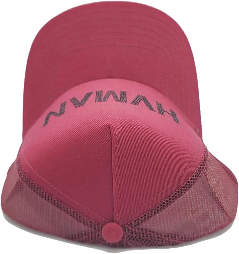 Cult of Individuality HVMAN Human New Mesh Trucker Luxe Red Era Snapback Hat - Image 8