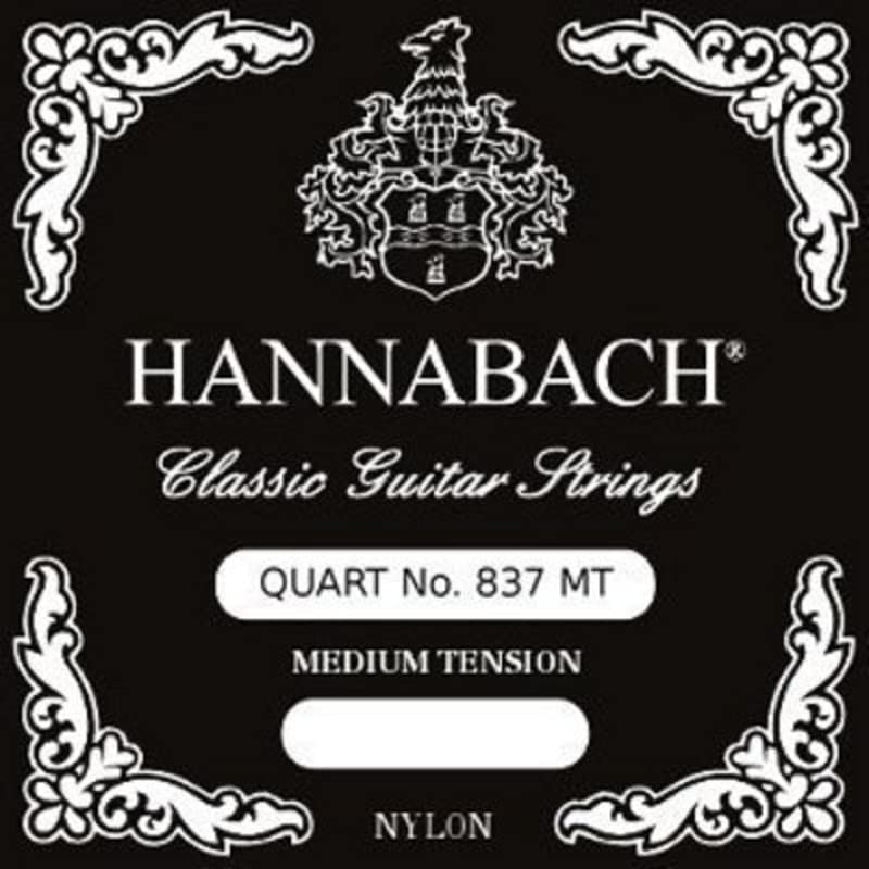 Hannabach Cordes de guitare classique à quartz, C3 – 8373MT, série 837MT, tension moyenne - Les Beatles, Paul McCartney, John Lennon, RIngo Starr, George Harrison Hannabach Cordes de guitare classique à quartz, C3 - 8373MT, série 837MT, tension moyenne