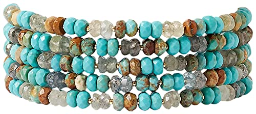 Chan Luu Odyssey Turquoise Mix Wrap Bracelet #TOP1