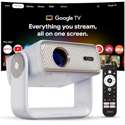 Wzatco Yuva Horizon, Google TV Official, Native 1080P, Projector ...
