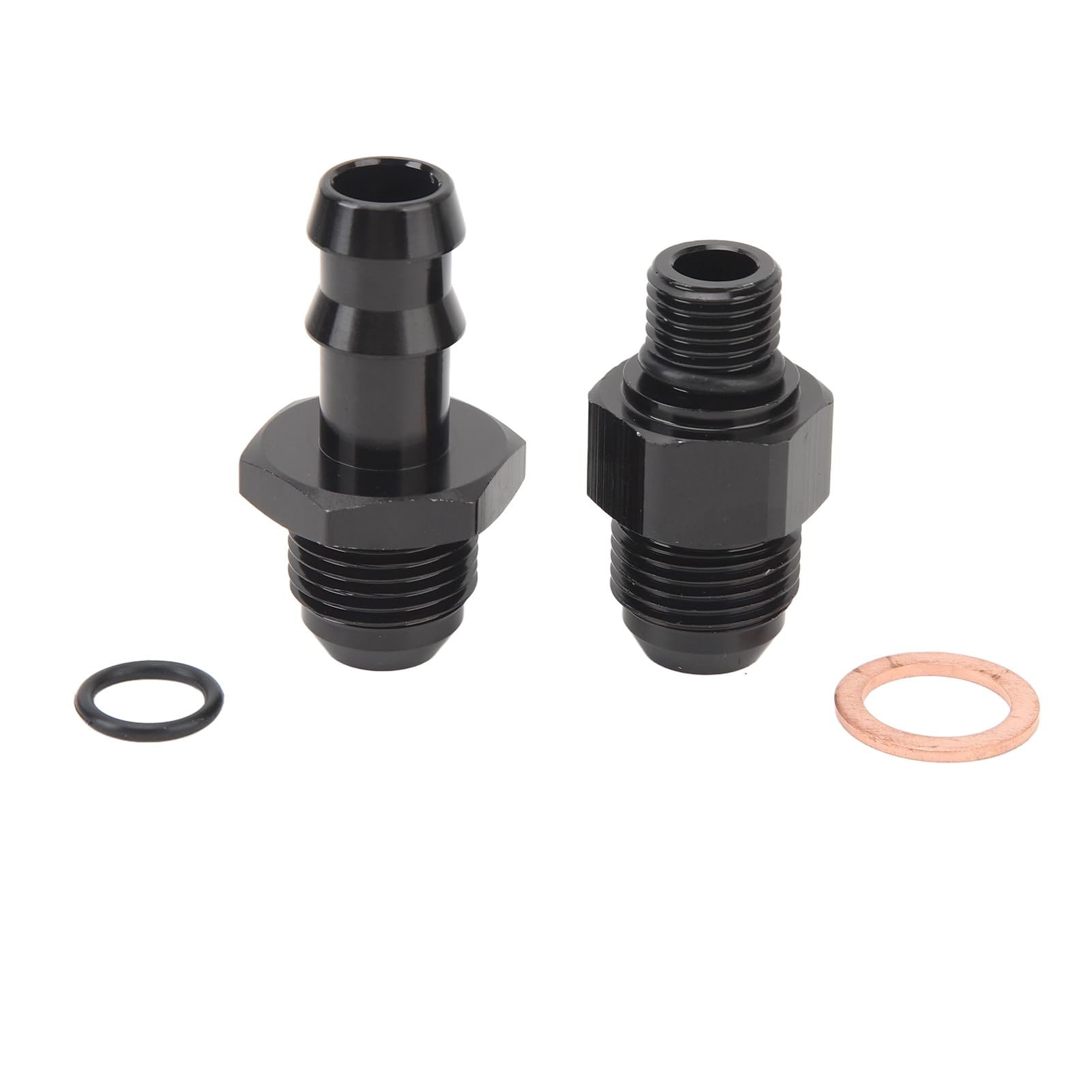 Wakects Kit di Raffreddamento della Trasmissione, Kit Tubo di Raffreddamento della Trasmissione in Nylon Acciaio Rame per 48RE, Sigillato Antiruggine, Set di 3 Linee con 4 Adattatori per 2500 3500