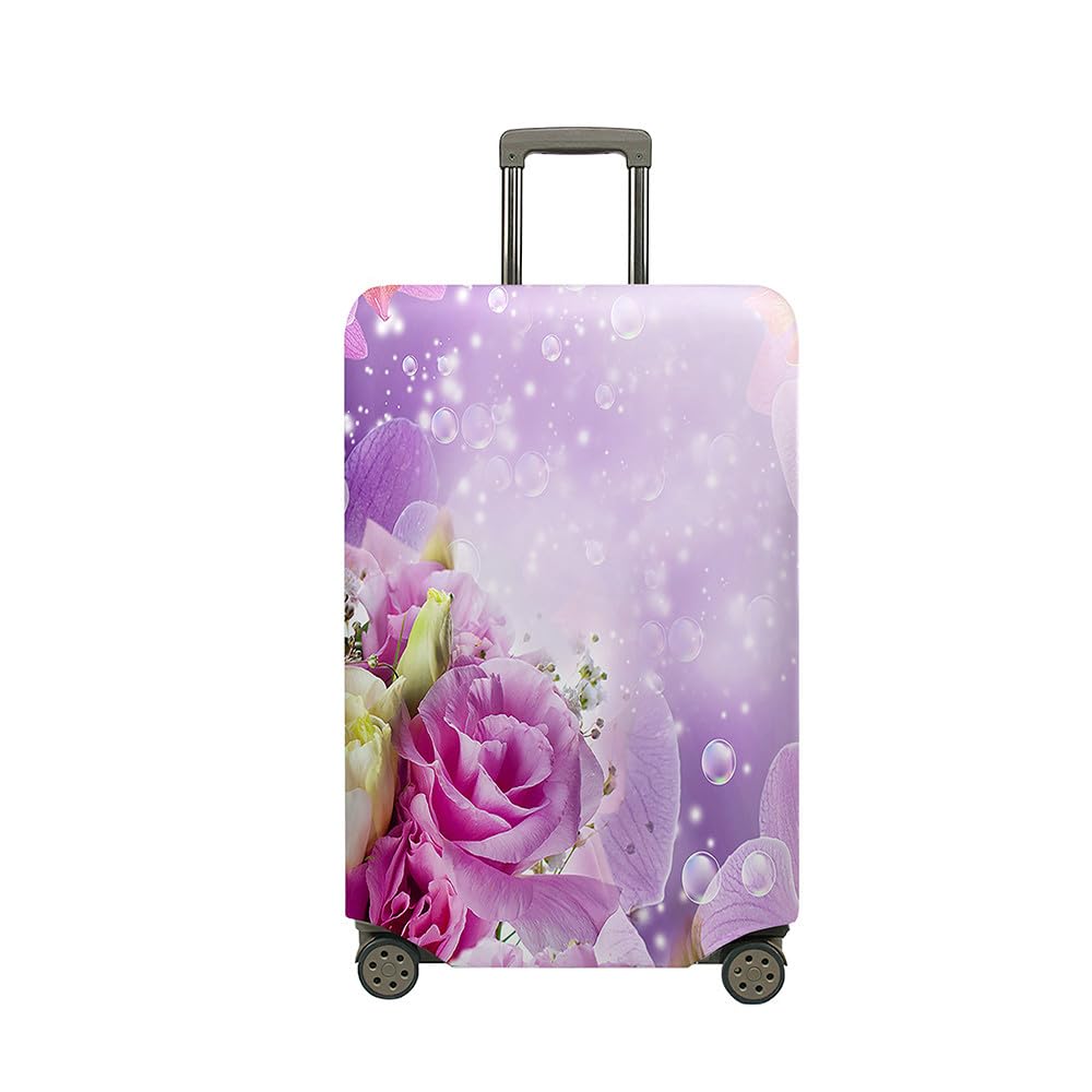 Hixingo Fleur Housse De Valise Elastique Housse De Protection