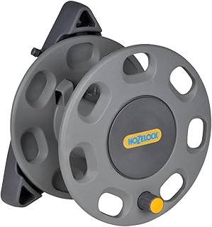 HOZELOCK 2420 30 Meters Compact Wall Mounted Hose Reel with HOZELOCK Hose Guide