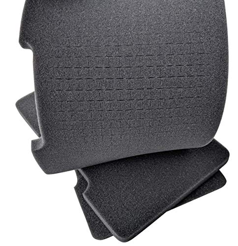 Cedar Mill Fine Firearms Replacement Pick & Pluck Foam Insert Closed Cell Cubed Blocks High-Density Thick Padding Sheet For Pistol And Handgun Storage Box Accessories Hard Gun Case #TOP2