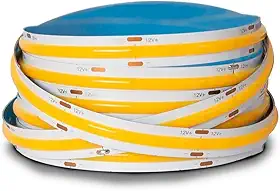 Fita de LED COB 360 LEDs 12V 3000K IP20 75W 5 Metros
