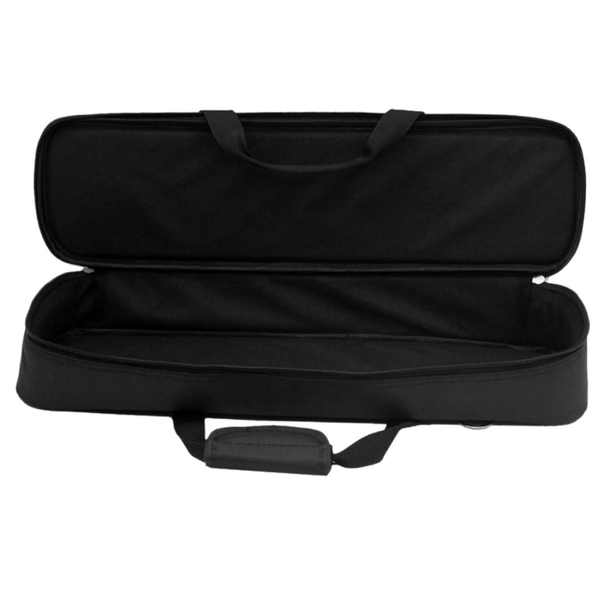 TOYANDONA 17Holes Durable Oxford Flute Case with Lining Soft Interior for Secure Storage Portable Shoulder Strap for Musicians Easy Maintenance