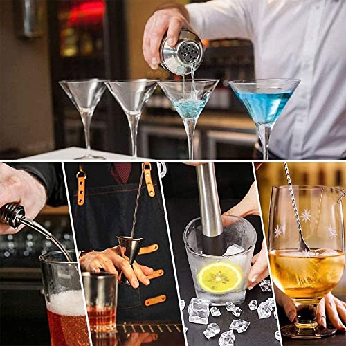 Set de coctelera Bartender 17 piezas con soporte miniatura 4