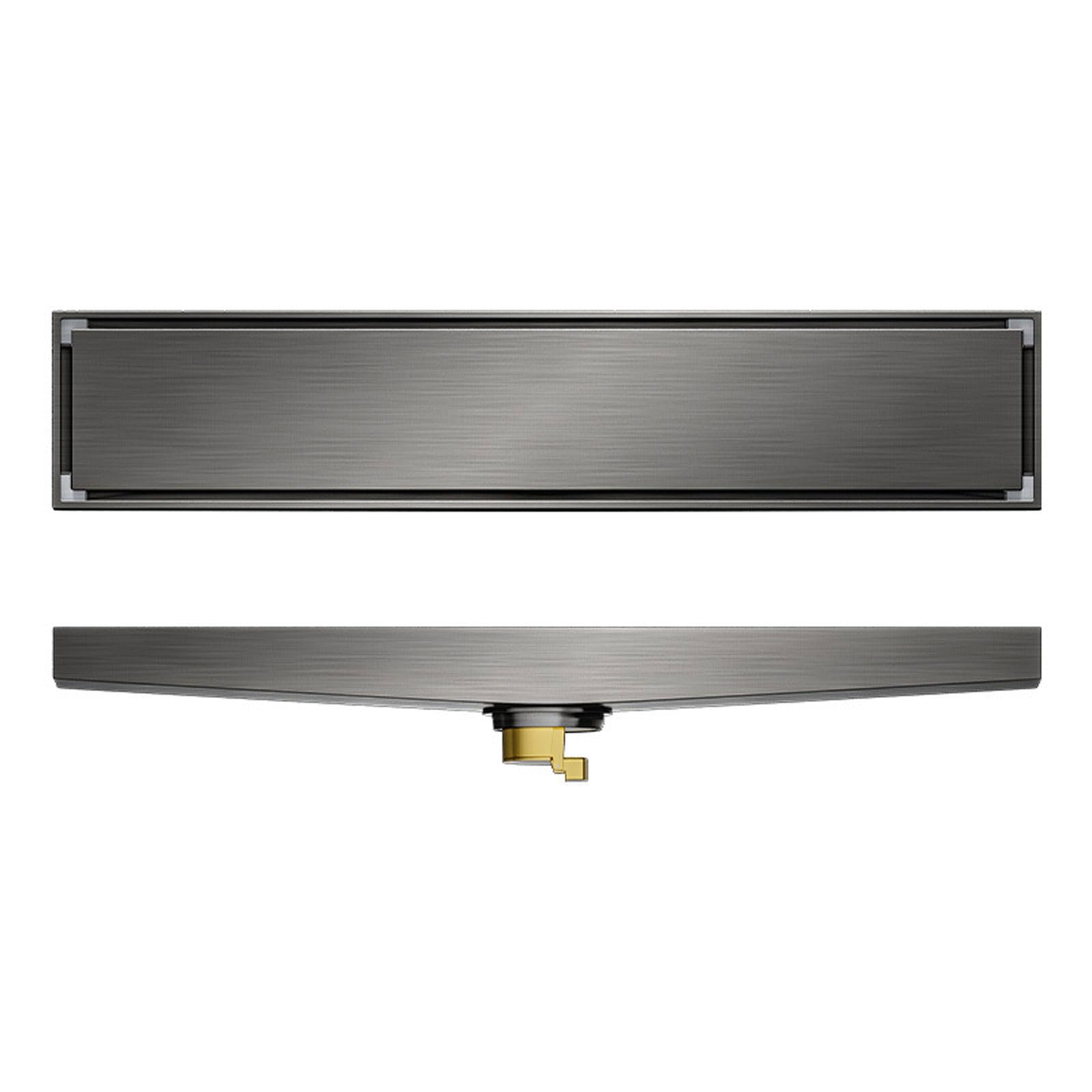Linear Invisible Shower Drain，Stainless Steel Tile Insert Floor Drain(80cm)