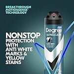 Degree Men Antiperspirant Spray Black + White 3 Count Protects from Deodorant Stains Instantly Dry Spray Deodorant 3.8 oz - Image 5