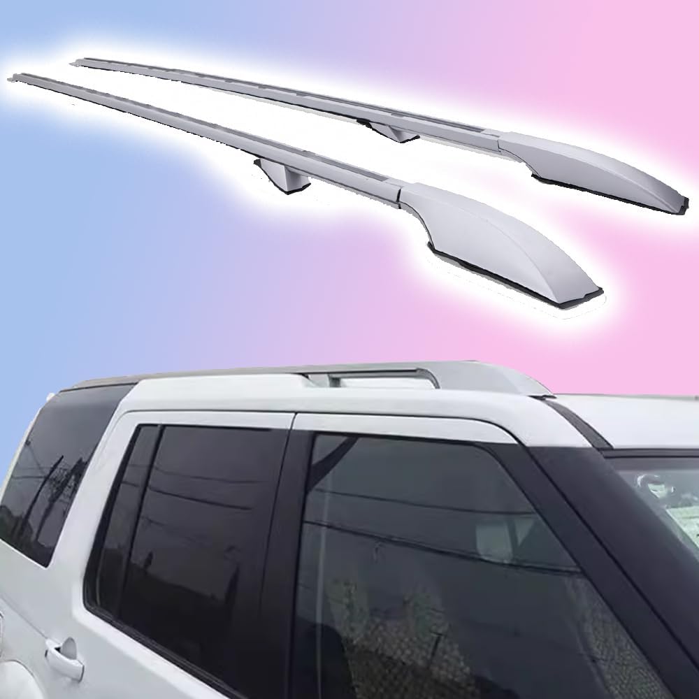 Aluminum Roof Rack for Discovery 5 L462 2017-2024 crossbars for Secure Luggage Cargo Storage Durable for Travel Adventures Sliver(2PCS)