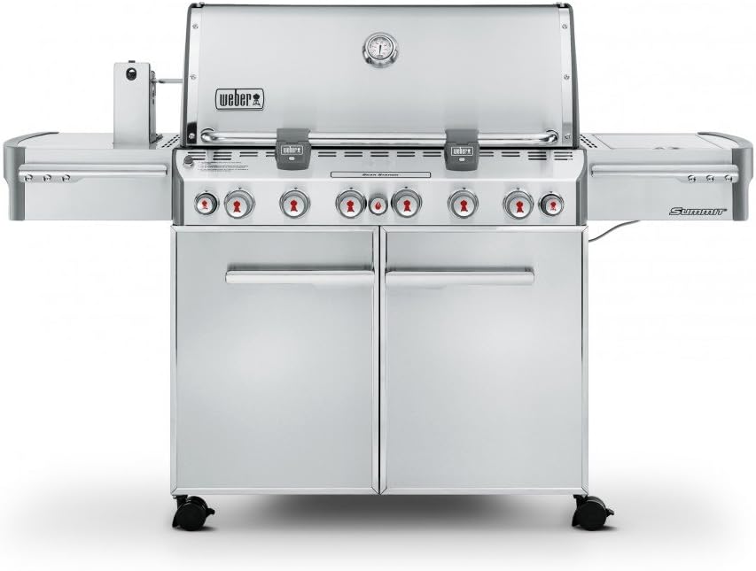 Weber - Barbecue a gas Summit S-670 in acciaio inox Weber - Barbecue a gas Summit S-670 in acciaio inox