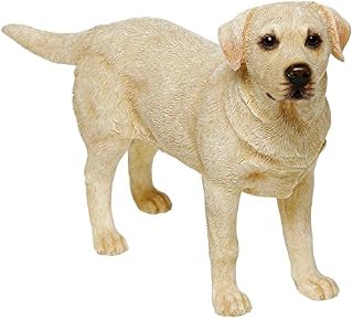 LEONARDO Golden Labrador Retriever Dog Figurine Statue Attractive Ornament