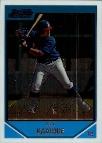 2007 Bowman Chrome Prospects #BC166 Kala Kaaihue MLB Baseball Trading Card