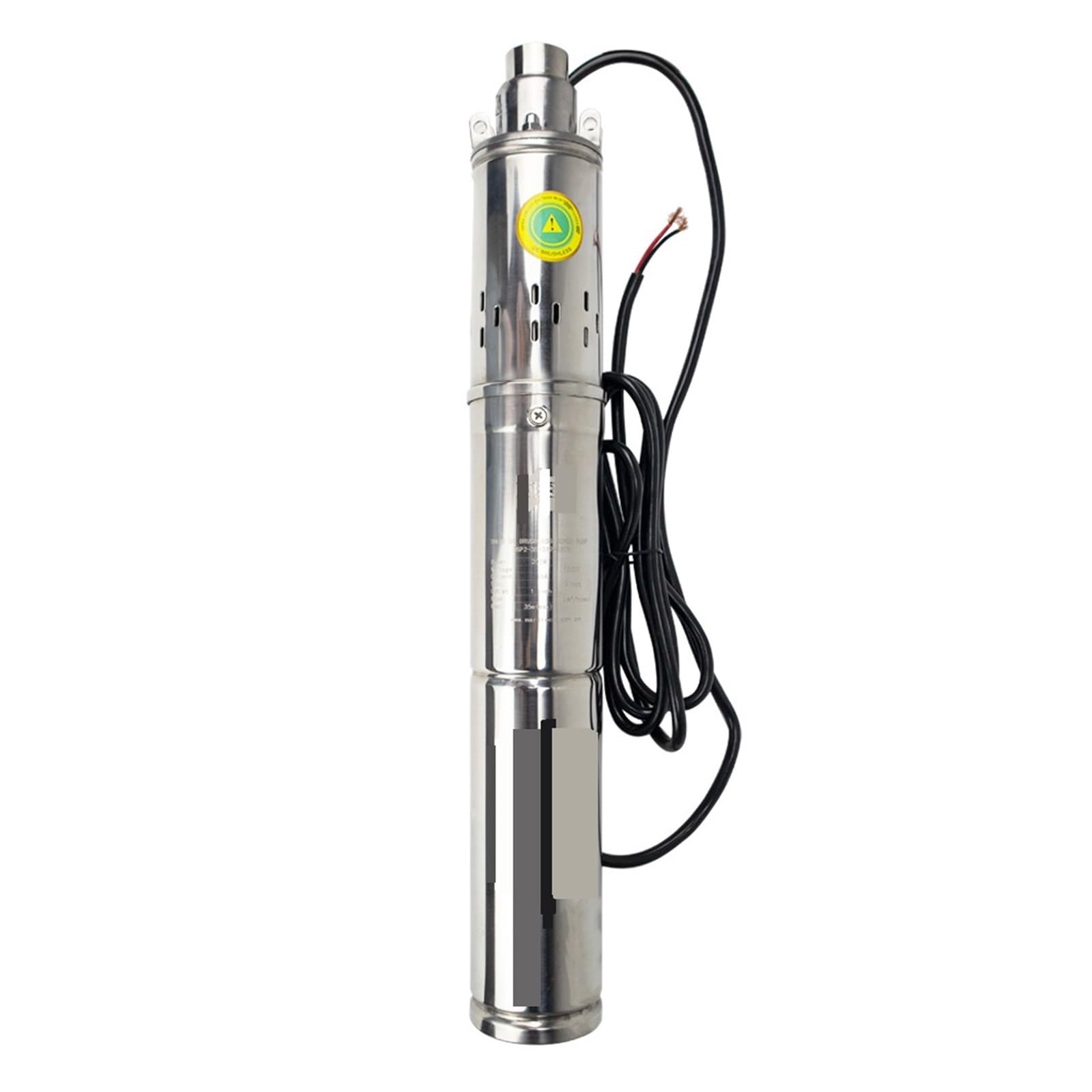 Gdbagkdqk One Color 150W 12V Dc Water Pump Stainless Steel Solar Deep Well With Intelligence Controller For Agriculture Pv Submersible Powerful Water Flow