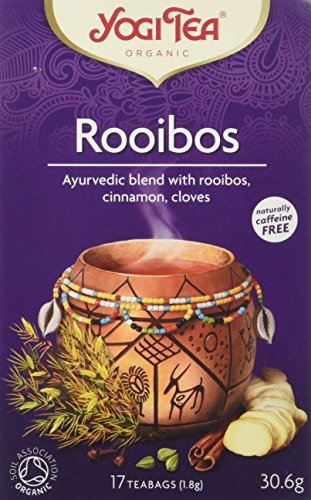 Yogi Tea Rooibos 17 teabags (Pack of 6, total 102 teabags)