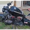 TOFR Black 4.2 Gallon Gas Fuel Tank 16L Large-Capacity w/ Fuel Tank Cap For Harley Sportster XL 883 1200 Iron XL1200X Forty Eight 2007-2022 2008 2009 2010 2011 2012 2013 2014 2015 16 17 18 2019 20 21
