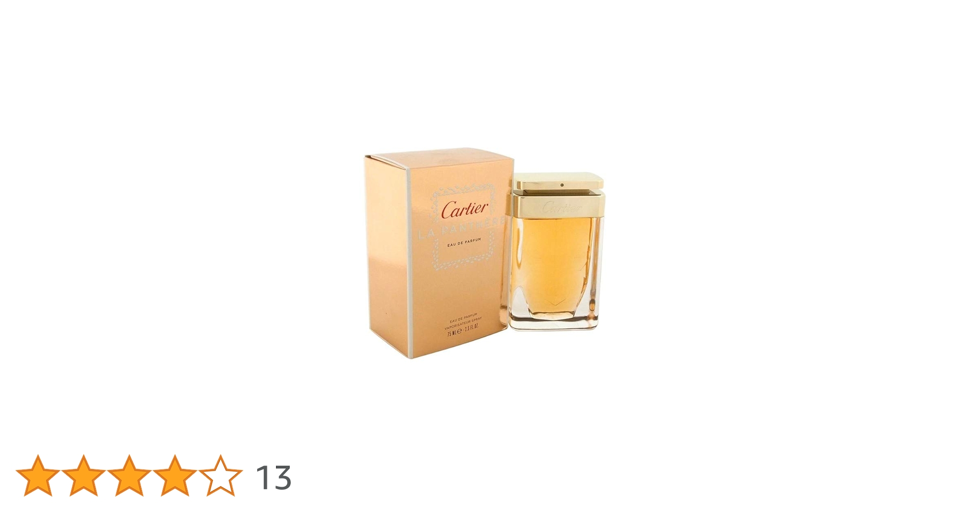 Cartier ラ パンテール オードパルファム 75ml カルティエ カルティエのフレグランス「ラ パンテール」から新作が登場